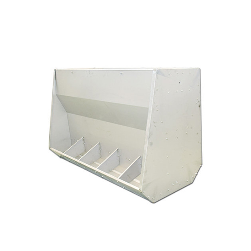 不銹鋼育肥雙面食槽